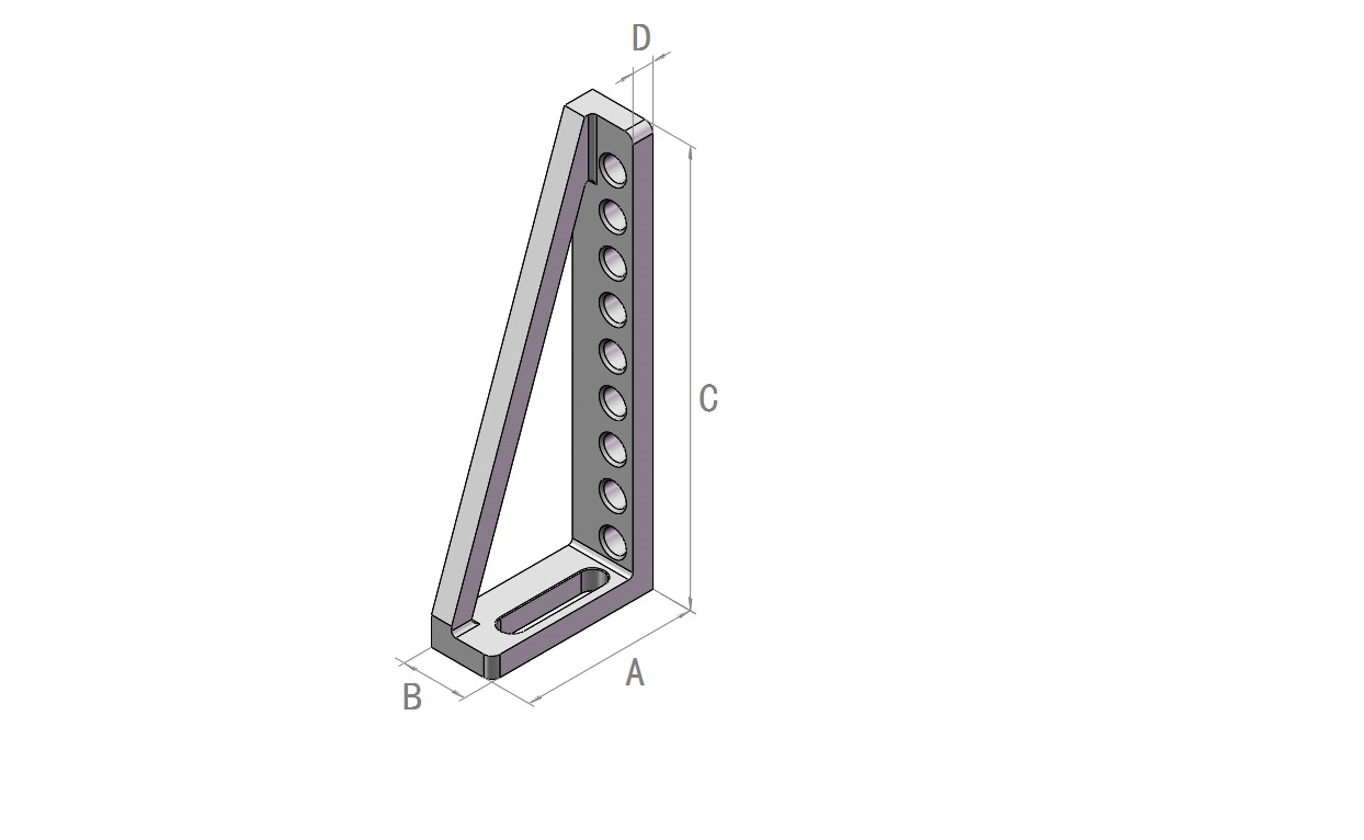 28 clamping and positioning angle bracket