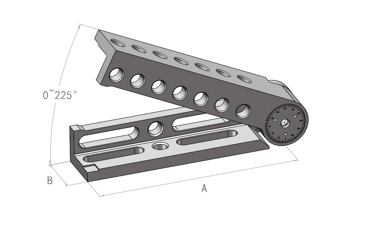 28/22/16 Adjustable Angle Ruler