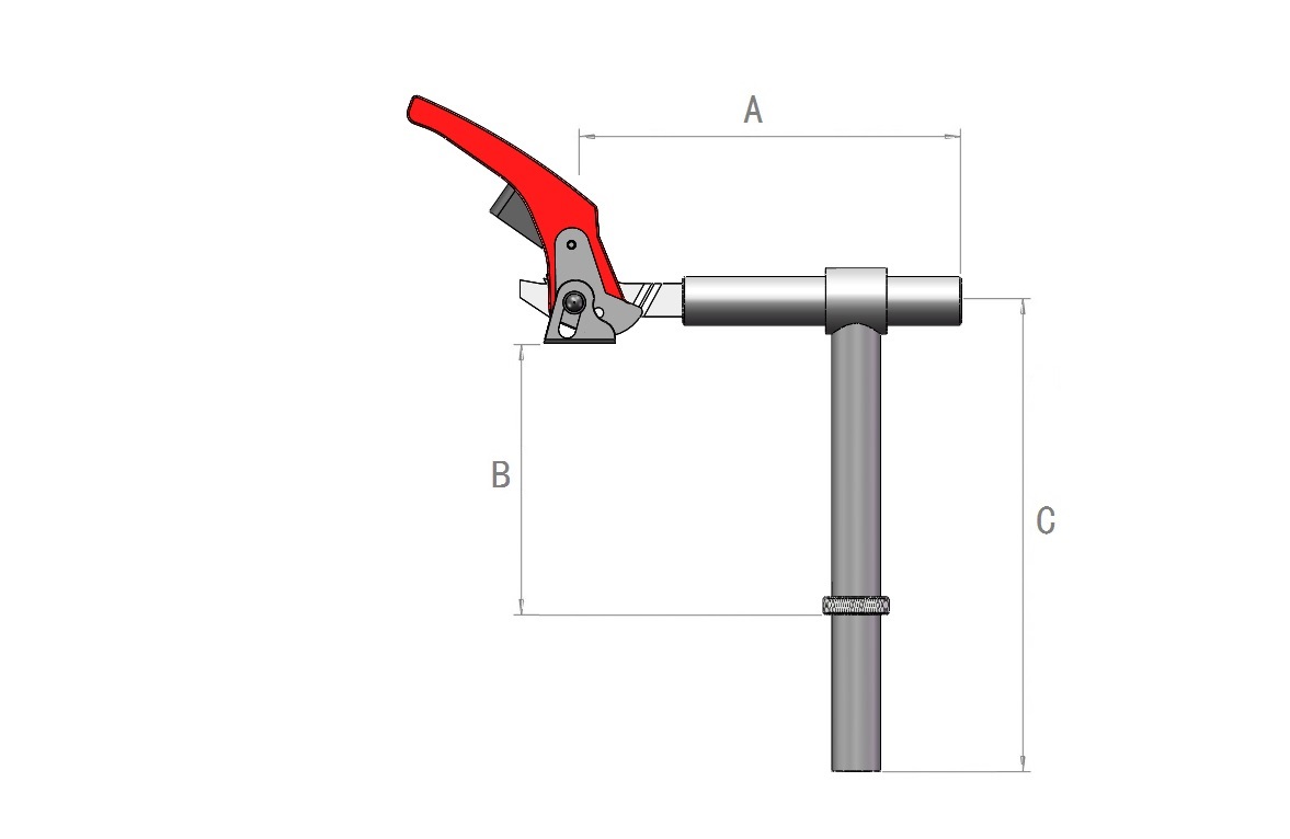 28 180° Clamp With Ratchet Handles