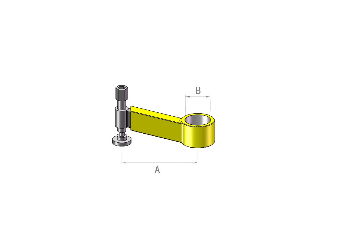 28 Heavy clamp arm