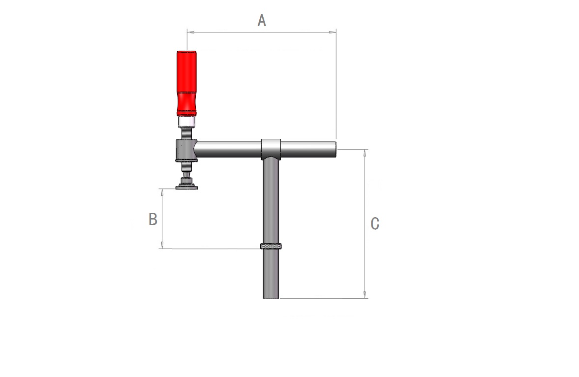 22 180° Clamp With Various Handles